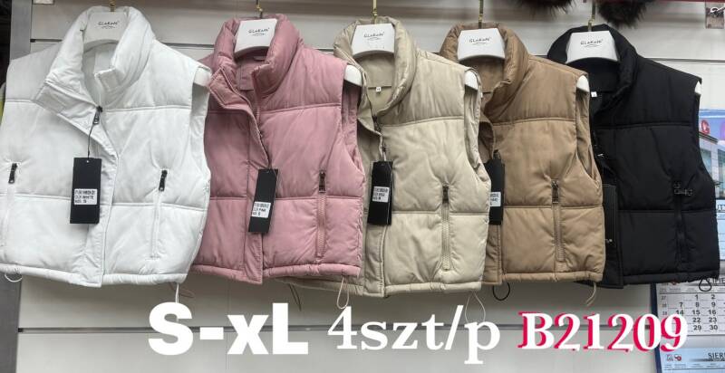 Kamizelka damskie Roz S-XL, 1 Kolor Paczka 4 szt